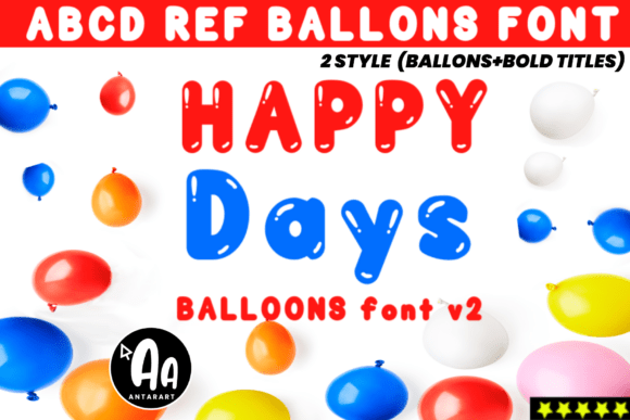 Abcd Ref Balloons: A Font That Makes Your Brand Pop