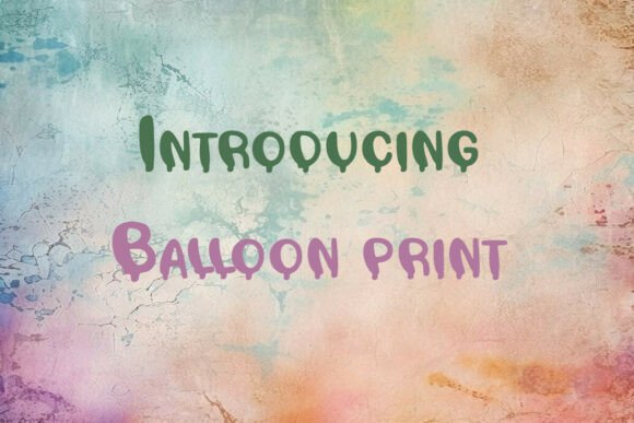 Balloon Print