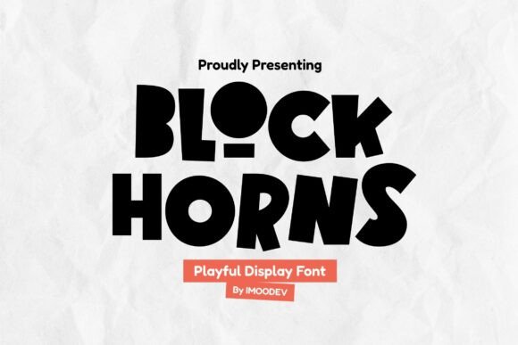 Block Horns: The Font That Makes Your Message Pop