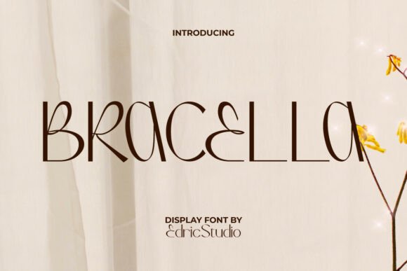 Bracella: A Modern Font for Digital Design
