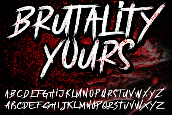 Brutality Yours: A Font for the Edgy and the Brave