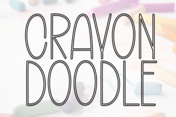 Crayon Doodle: A Font for Playful Editorial Design