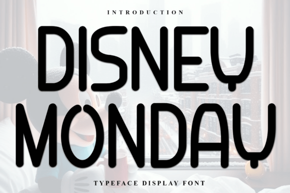 Disney Monday: A Versatile Display Font for Creative Crafters