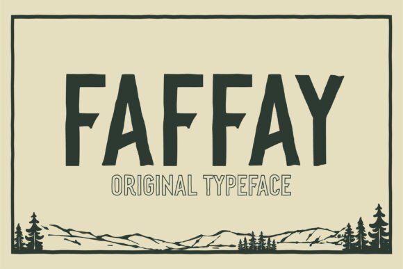 Faffay: A Timeless Font for Editorial Design