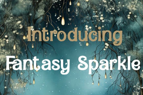 Fantasy Sparkle: A Digital Design Delight