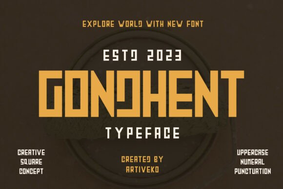 Gondhent: A Font That Speaks with Precision