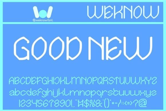 Good New: A Versatile Font for Modern Web Design