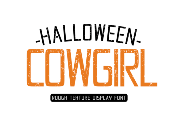 Halloween Cowgirl: A Font That Adds Character to Your Web Design