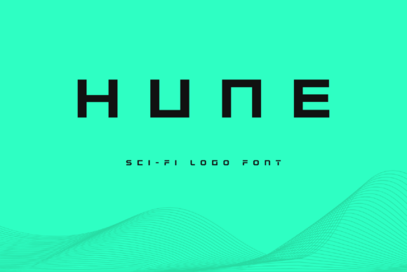 Hune Font Review: A Bold Sci-Fi Typeface for Web Design