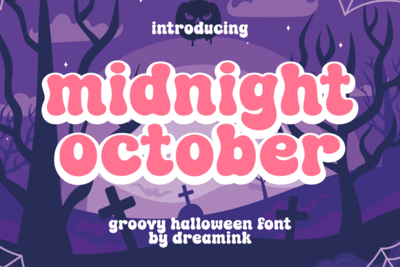 Midnight October: A Vintage Font for Digital Design