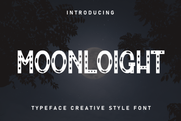 Moonloight: A Playful Display Font for Handmade Shops