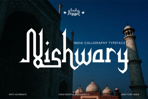 Nishwary: A Bold Typeface for Campaign Creativity