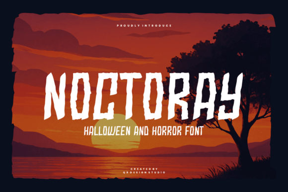 Noctoray: A Display Font That Elevates Your Visual Storytelling
