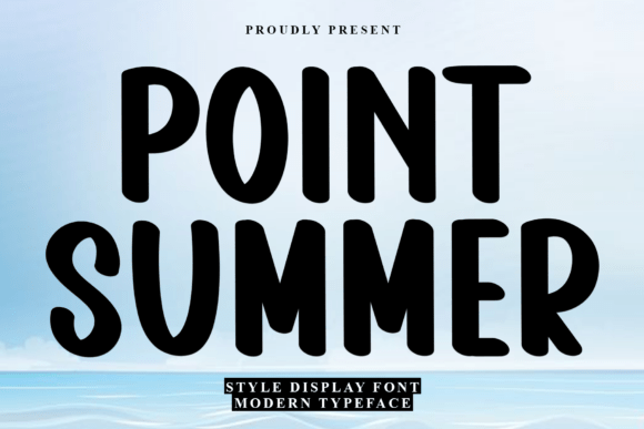 Point Summer: A Display Font for Modern Web Design
