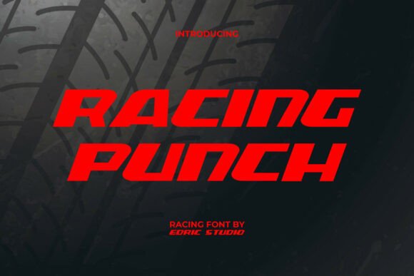 Racing Punch: A Font for Speed and Story