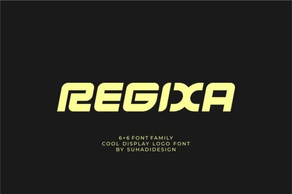 Regixa Normal: A Bold Font for Modern Web Design